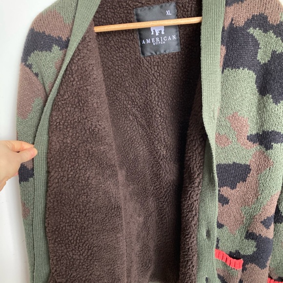 American Stitch Teddy Knit Jacket - Picture 2 of 6